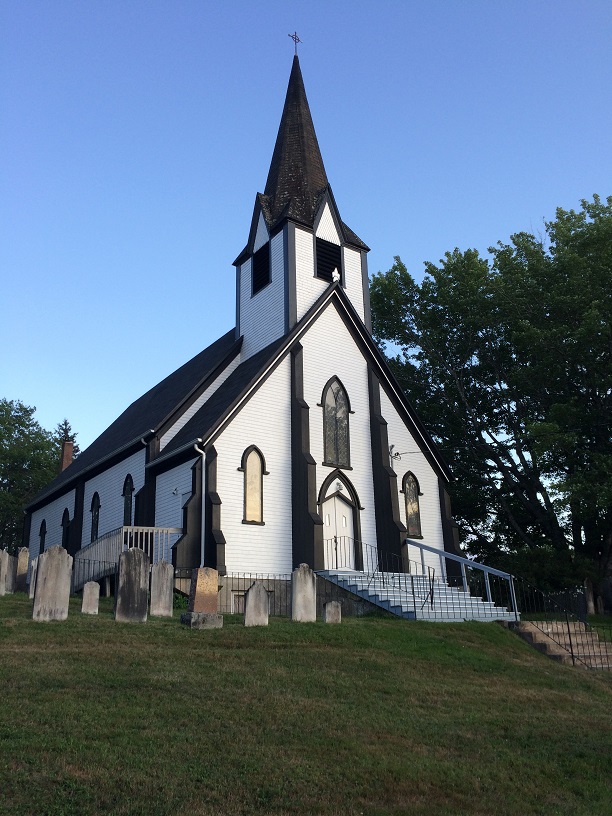 St. Luke's looking 'bright and beautiful' after a fresh coat of paint during the summer of 2019.<p>175 years ago the people of Hubbards organized to build a church worthy of a growing and prosperous community.  Saint Luke's Anglican Church, on a hill overlooking the head of Hubbards Cove, stands as a significant landmark.</p>
	<p>As for many old church buildings, the cost of maintenance increases though the congregation gets smaller.  The exterior was getting decidedly shabby.  Several options were considered, including painting and vinyl siding.  In the end we decided that the building should be maintained with its original finish, a painted shingled exterior in its distinctive white and black pattern.</p>
	<p>The painting of the steeple in 2018, gift of a generous parishioner, got the project started.  Donations to our, 'Painting Fund,' from several benefactors, some not of our congregation, allowed us paint the distinctive black trim and start other repairs.</p>
	<p>This spring, year two of the project, found us with not enough in our, 'Painting Fund,' to finish the job. We decided to reach out to the community with a letter of appeal distributed to the Hubbards area. The campaign is ongoing. To date, 34 donors have contributed nearly $8000 to the painting effort.</p>
	<p>The painting is finished and paid for.  We are now able to tackle some other exterior maintenance issues.  The Parish Council covenants with the donors that all moneys raised in the campaign will be used exclusively for repair and maintenance of the exterior of the building and its approaches. Donations are held in the separate fund maintained for that purpose.</p>
	<p>We are very appreciative of the support of the greater community in maintaining the Saint Luke's Church building. Your generosity has confirmed that the Church building is valued as a living landmark, a part of the heritage of this community. We offer our sincere thanks.</p>
	<p>The fundraising campaign is ongoing. All donors will receive a tax receipt at the end of the year. <br><br> Writeup Submitted by Catheirn Chandler</p>